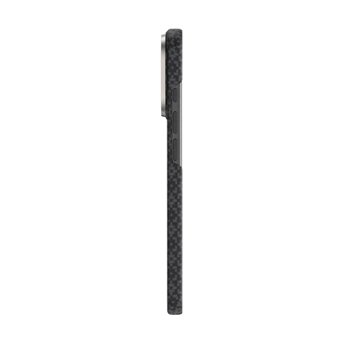 ArmorGrid Air Obsidian Black Case built with Kevlar® for iPhone 18 Pro Max
