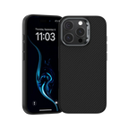 Protective Apple iPhone Back Cover - BENKS Armor Pro Carbon Fibre Case built with Kevlar® 600D for iPhone 16 Pro Max
