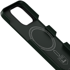 BENKS ArmorTint Case built with Kevlar® for iPhone 16 Pro (Green)