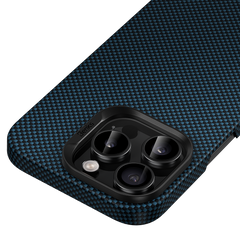 BENKS ArmorTint Case built with Kevlar® for iPhone 16 Pro (Ice Blue)