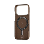 BENKS ArmorTint Case built with Kevlar® Carbon Fibre for iPhone 17 Pro Max (Brown)