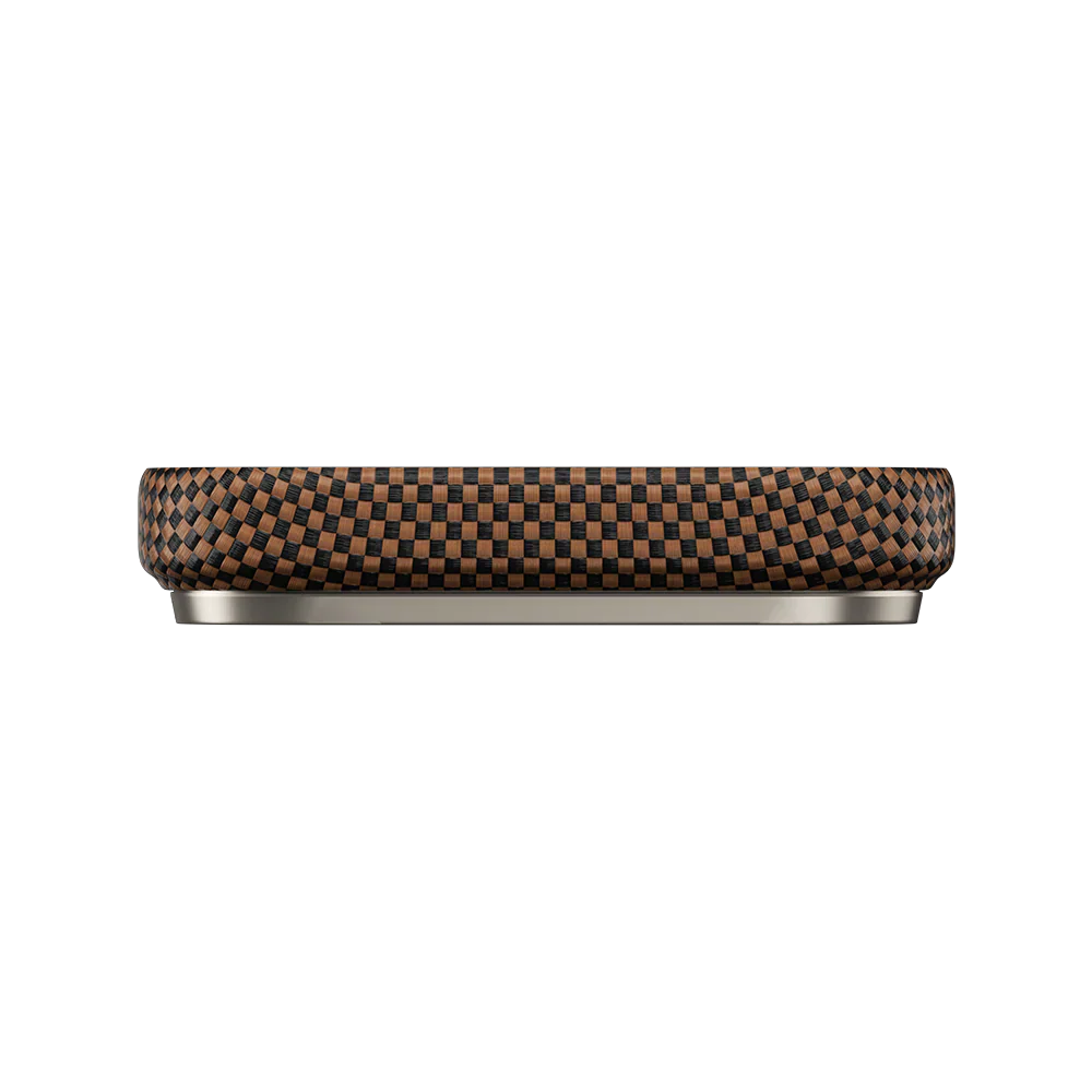 BENKS ArmorTint Case built with Kevlar® Carbon Fibre for iPhone 17 Pro Max (Brown)