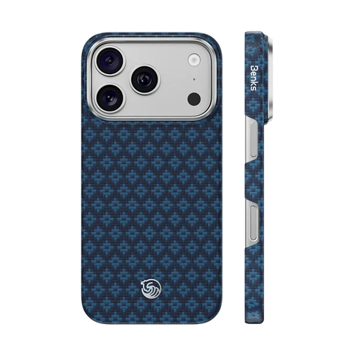 ArmorGrid Air Beyond Blue Case built with Kevlar® for iPhone Series