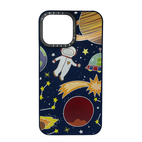 Astronaut & Space-Themed Phone Case for iPhone 13 Pro Max – Durable & Vibrant Design
