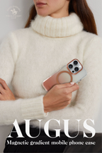 Protective Apple iPhone Back Cover - Santa Barbara Polo Raquet Club AUGUS Series for iPhone 16 Pro (Rose Gold) - Style 2