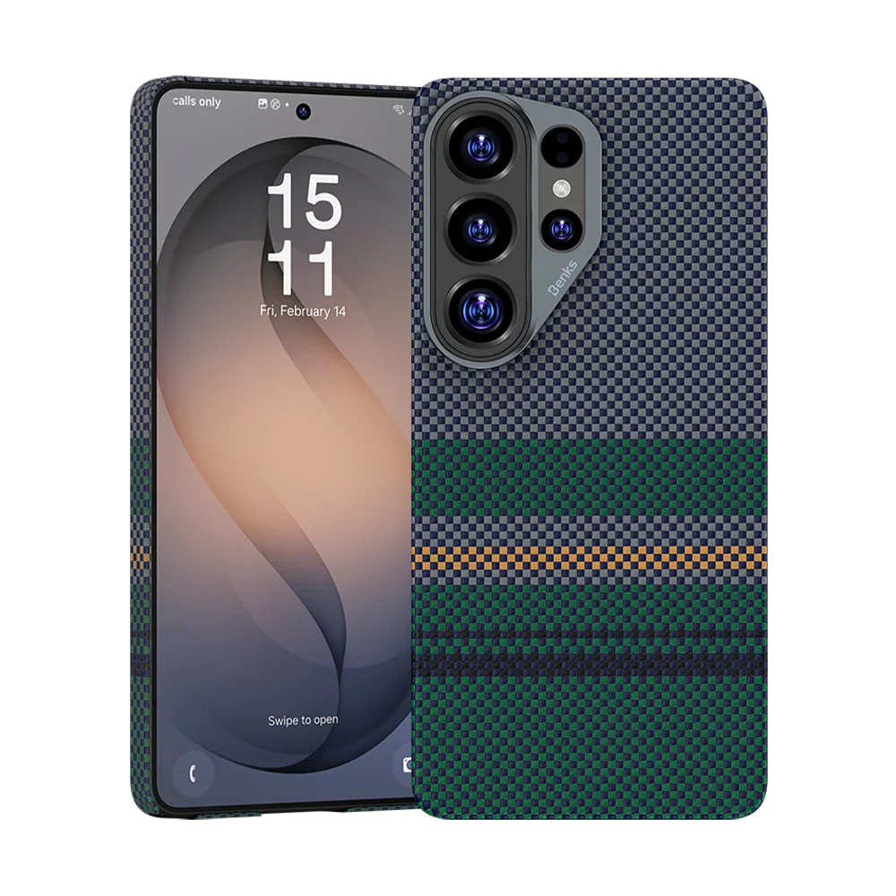 BENKS Aurora Armor Air Case built with Kevlar® for Samsung Galaxy S26 Ultra Mobile Case by CoverMeUp