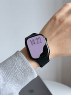 New Style Silicon Watch Band 44/45/46/49 mm (Black)