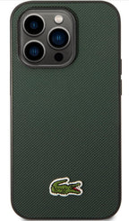 Protective Apple iPhone Back Cover - Hard Case Iconic Petit Pique PU Woven Logo Estragon Compatible with iPhone - Style 5