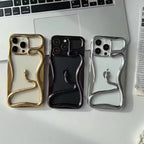 Protective Apple iPhone Back Cover - Serpente Carved Silicone iPhone Case