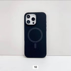 Protective Apple iPhone Back Cover - Silque MagSafe Silicone iPhone Case - Style 10