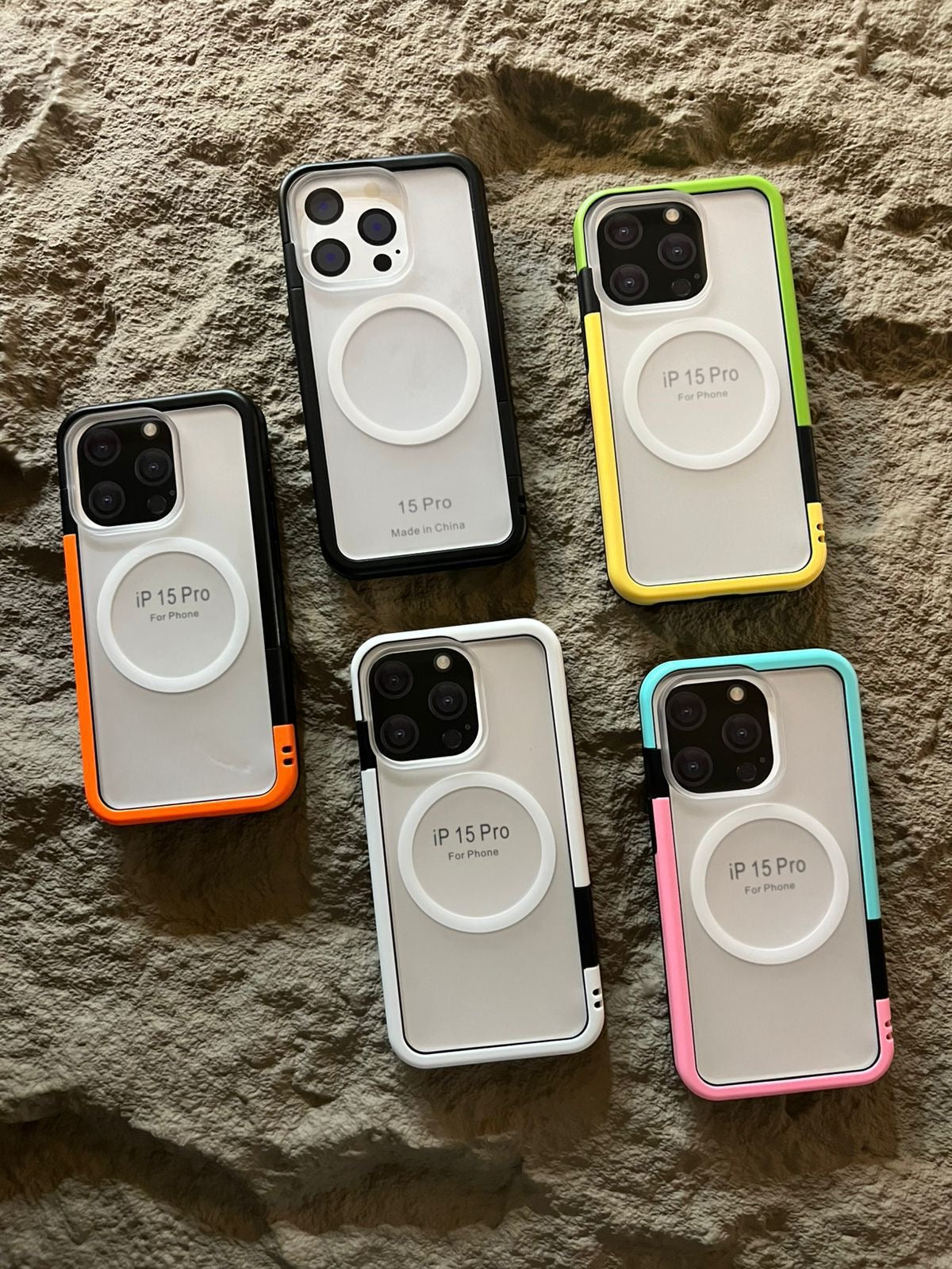 Dual Shade Bumper Case with Back Panel iPhone Case