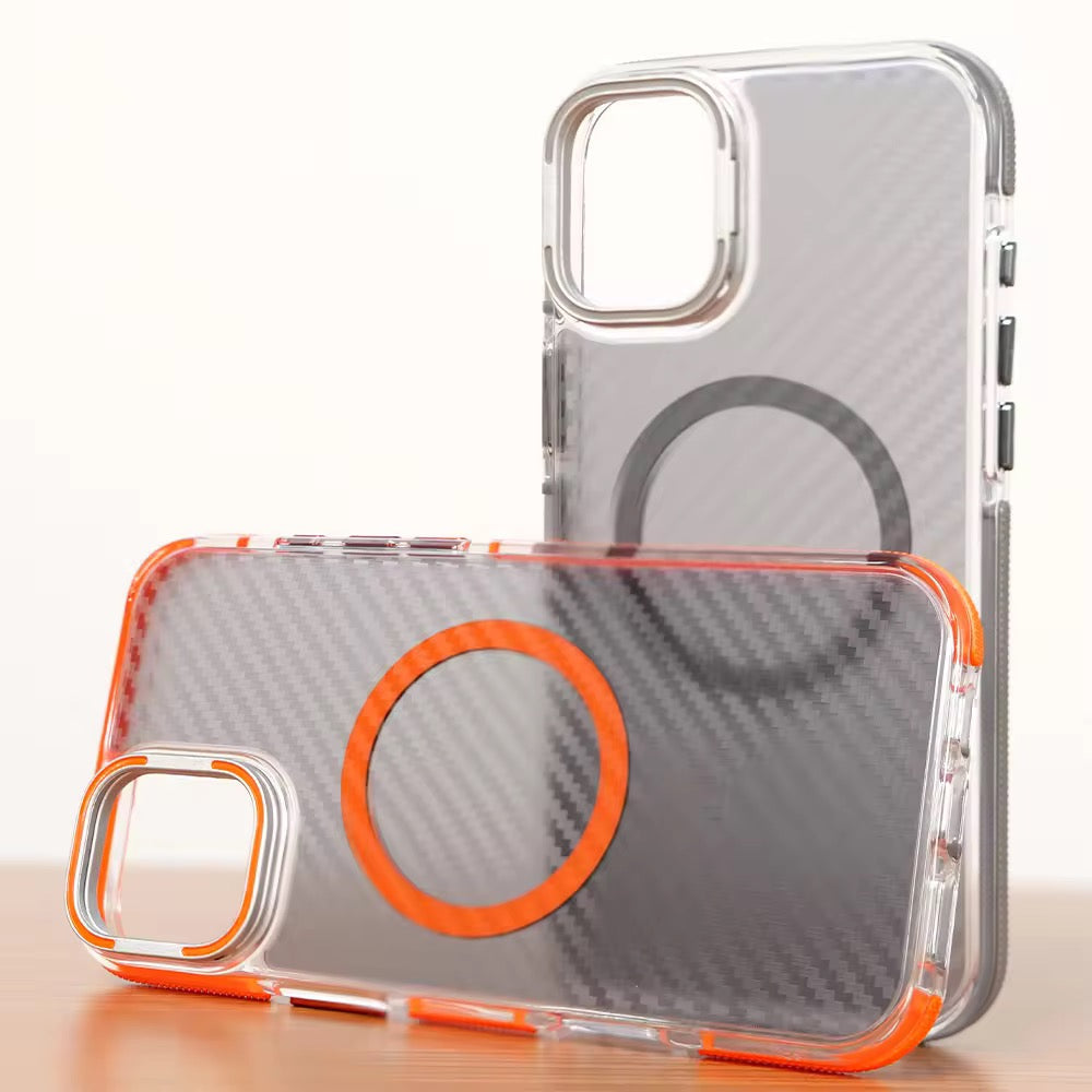 Protective Apple iPhone Back Cover - CarbonStand MagSafe iPhone Case
