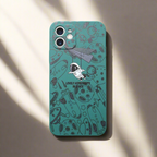 Space Explorer: Lovely Green Mobile Case by CoverMeUp - Style 4