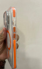 Protective Apple iPhone Back Cover - Dual Color iPhone Protective Case with Built-in Stash Stand Phone Case - Style 6