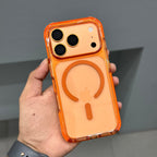 NY JOY COMBAT TRIPLE LAYERED MAGSAFE CASE-ORANGE ( No. 2925 )