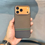Protective Apple iPhone Back Cover - FibreLux Brown MagSafe iPhone 17 Pro Case