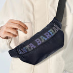 Santa Barbara Polo Flynn Series Coloful Unisex Shoulder Bag(Black)