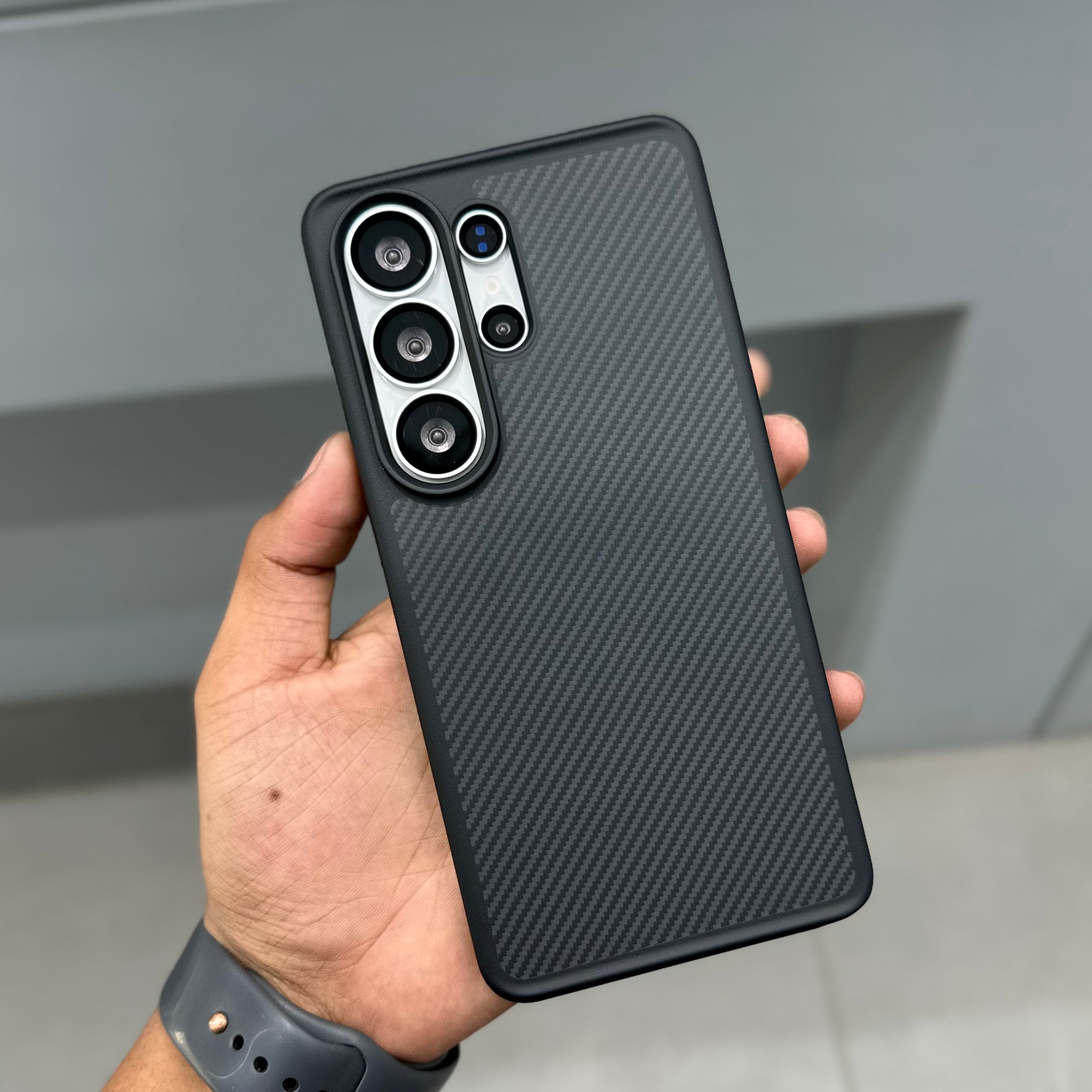 LAZY BOAT REAL CARBON CASE - BLACK ( No. 3271 ) Mobile Case by CoverMeUp