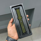 AERO FLEX SPORTS STRAP - BLACK - NEOW GREEN ( No. 3086 ) Mobile Case by CoverMeUp