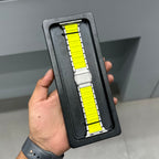 VORT EX METAL LINK STRAP - GREY NEON ( No. 3416 ) Mobile Case by CoverMeUp - Style 2