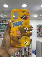 Protective Apple iPhone Back Cover - JerryPop Grip iPhone Case - Style 2