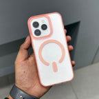 SILKLINE CASE WITH MAGSAFE TPU - PINK ( No. 2648 ) Mobile Case by CoverMeUp