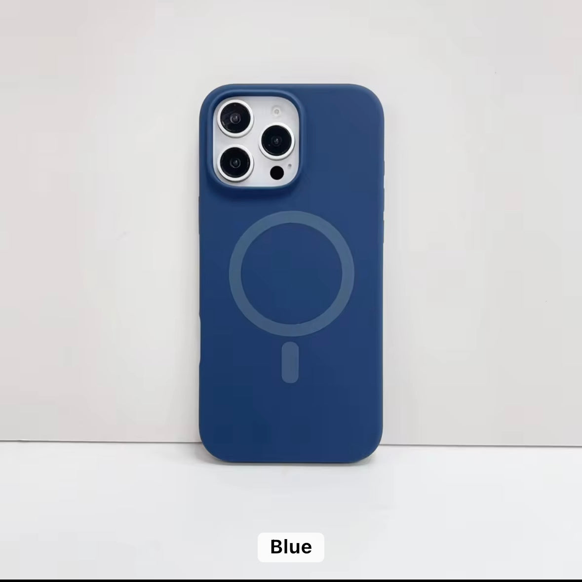 Protective Apple iPhone Back Cover - Silque MagSafe Silicone iPhone Case - Style 3