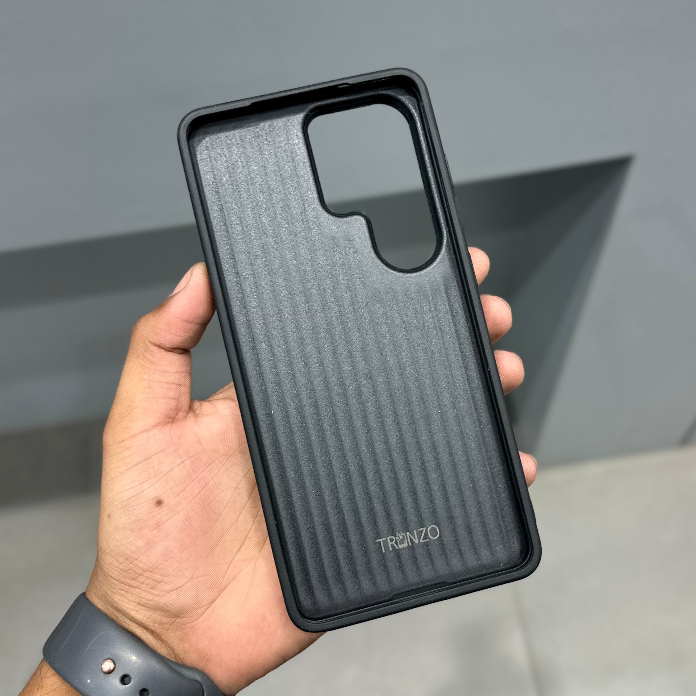TRANZO T T LEATHER - BLACK ( No. 3390 ) Mobile Case by CoverMeUp - Style 4