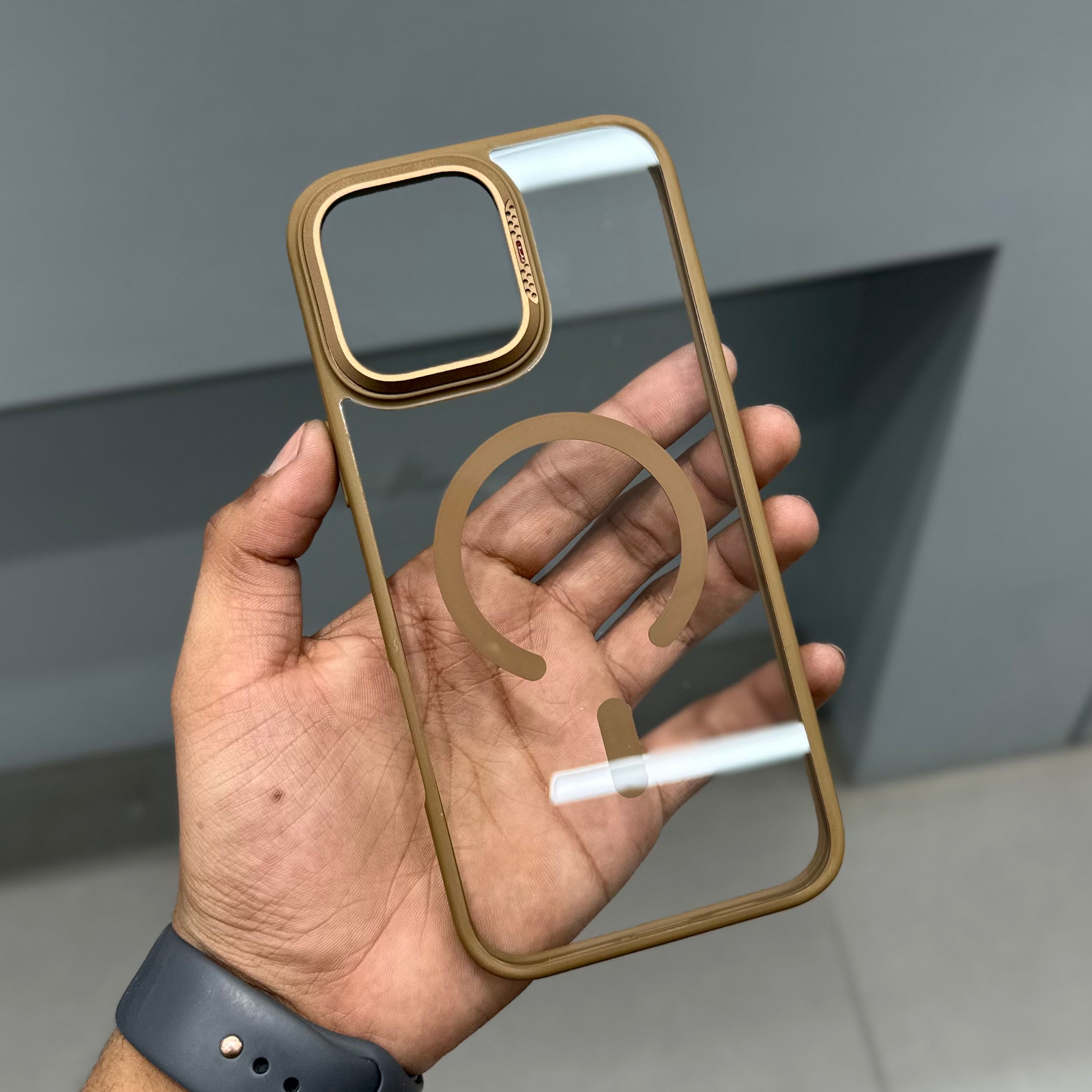 AURA ARMOD CASE - BROWN ( No. 3145 ) Mobile Case by CoverMeUp - Style 3