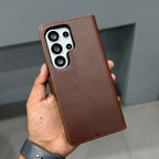 TRANZO DETACHABLE FLIP CASE - BROWN ( No. 3405 ) Mobile Case by CoverMeUp