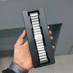 VORTEX METAL LINK STRAP - GREY BLACK ( No. 2949 ) Mobile Case by CoverMeUp