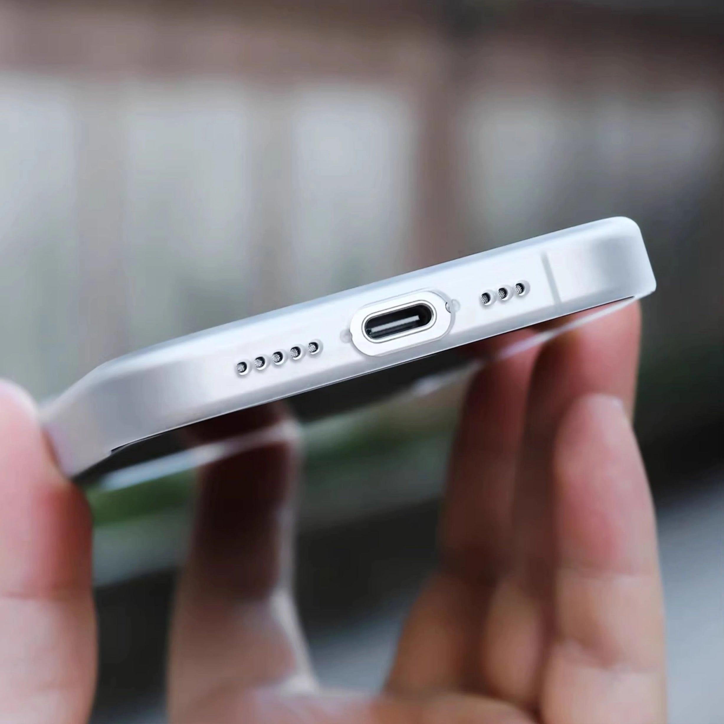 Protective Apple iPhone Back Cover - MagSafe Printed Matte Hard Case for iPhone - Style 10