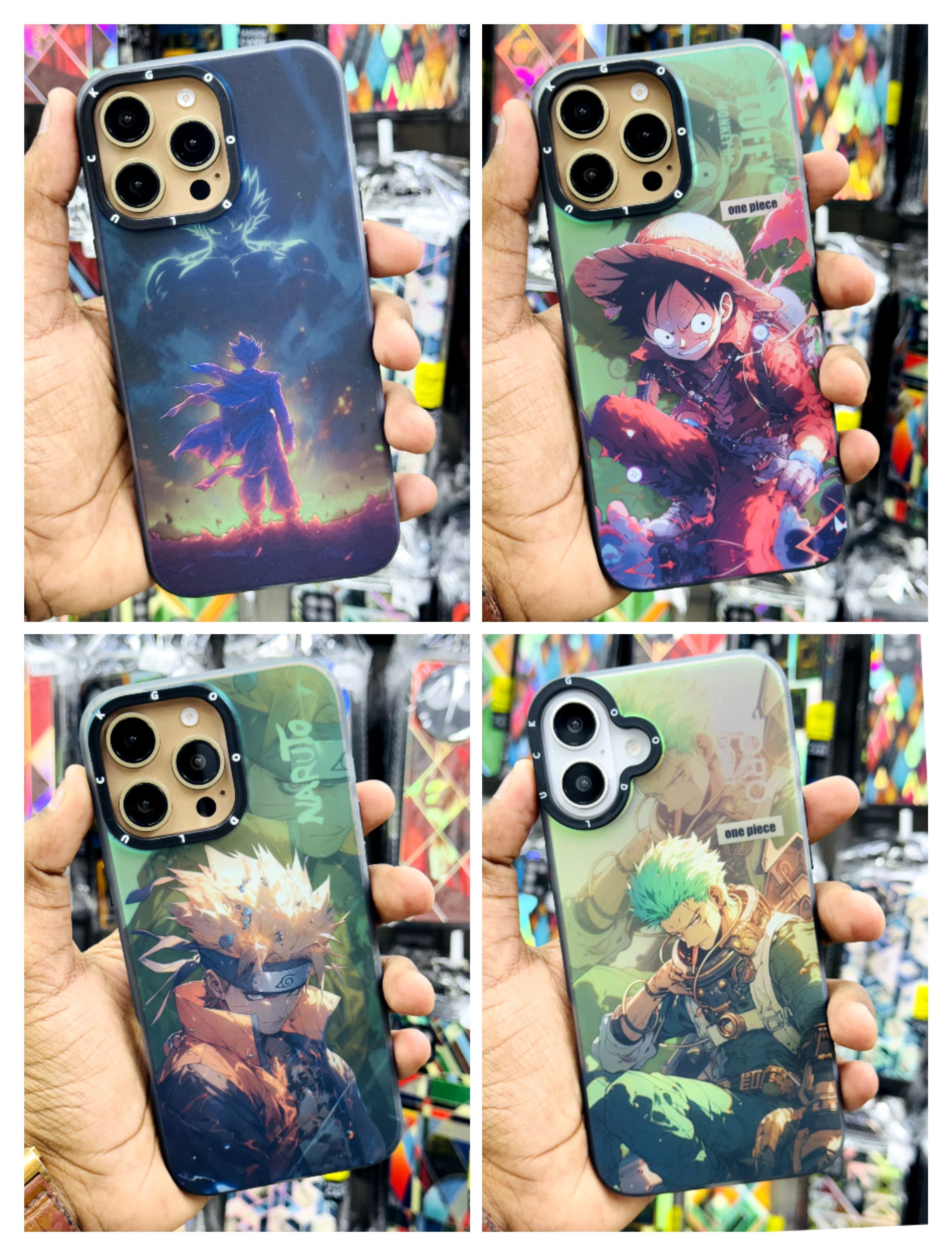 ANIME MATTE PRINTED CASE FOR IPHONE NEW COLLECTION