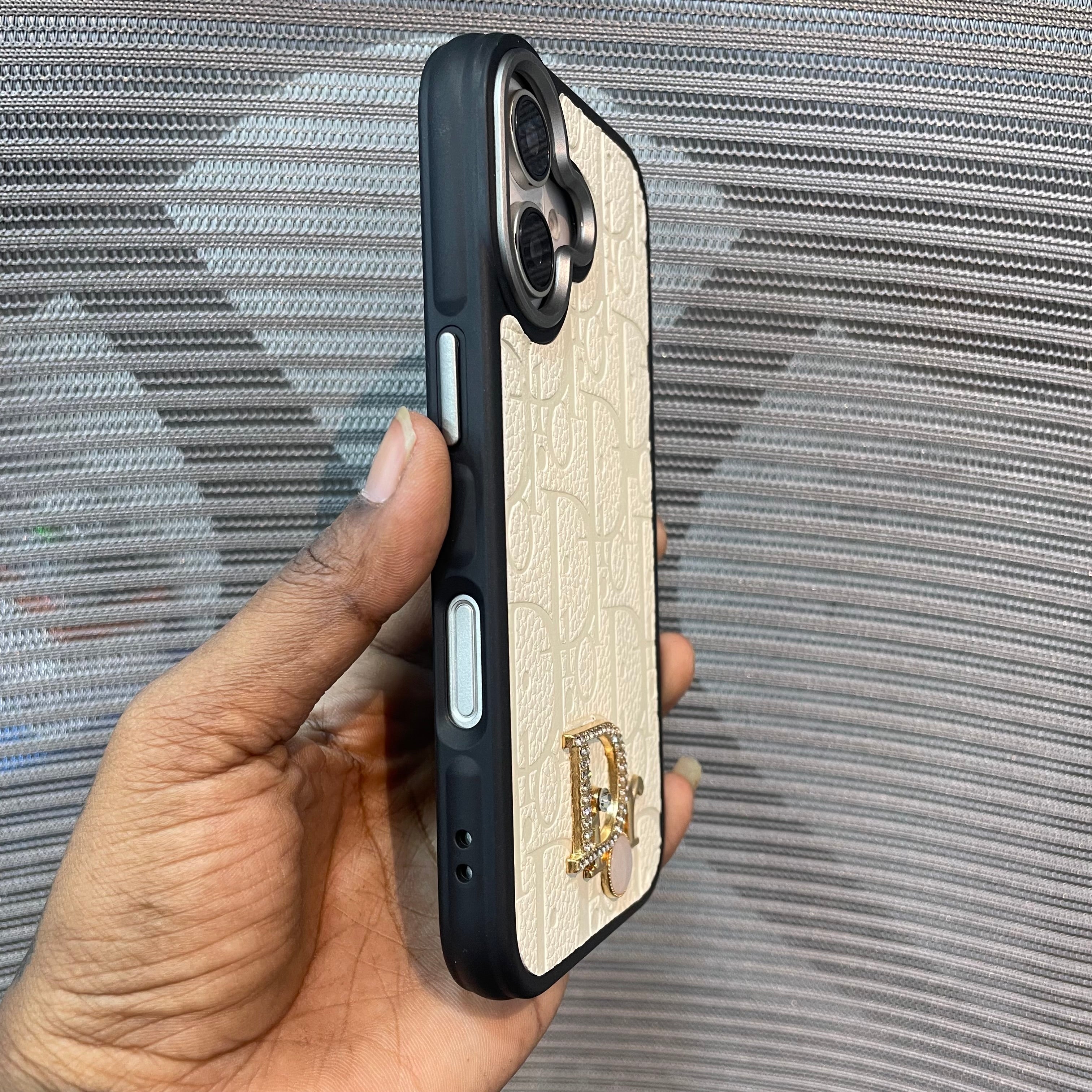 LogoLuxe Leather iPhone 17 Series Case