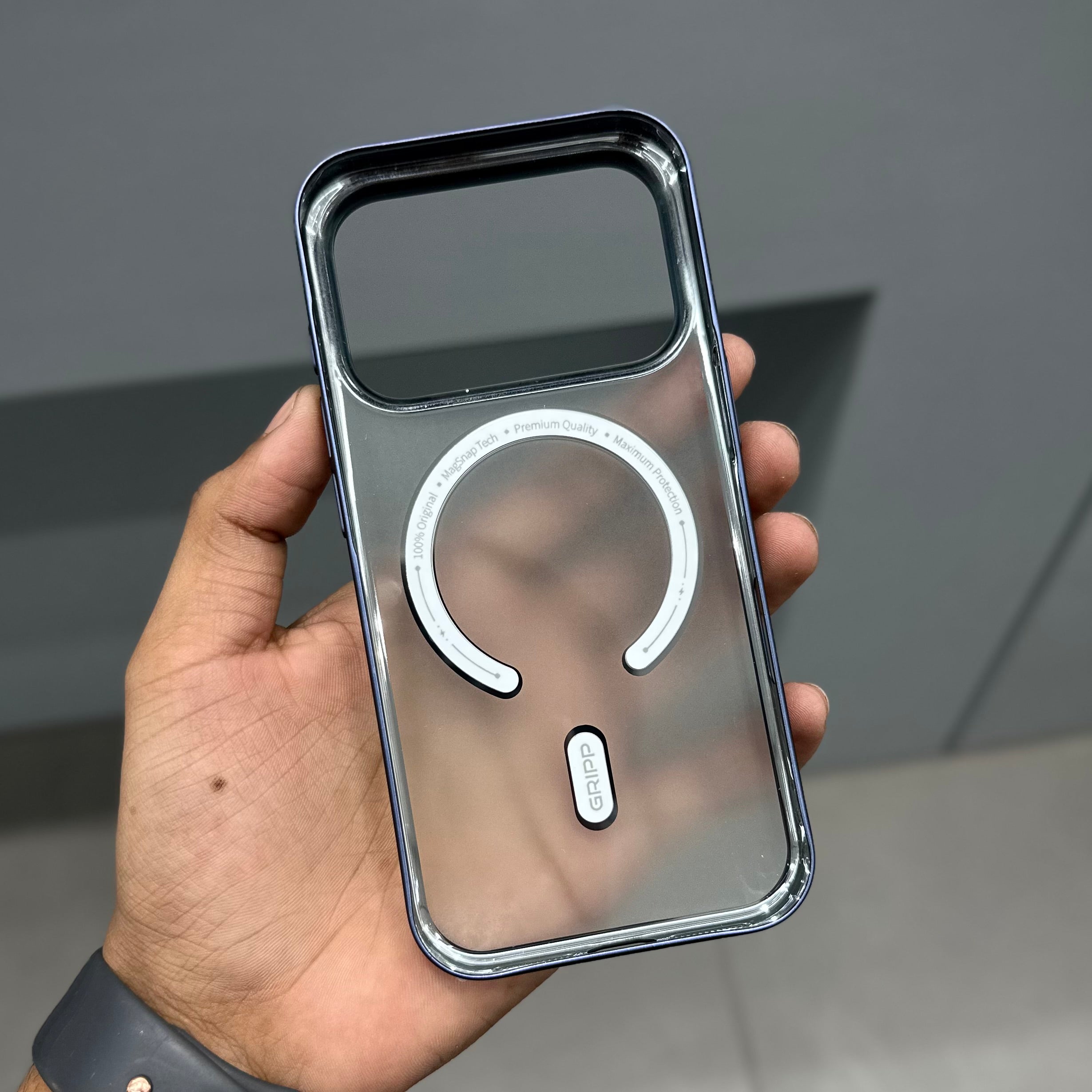 GLACIER SLIM CASE WITH MAGSAFE - BLUE ( No. 2750 )