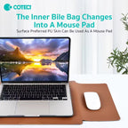 FlexiFold Multifunctional Leather Laptop Liner Bag Mobile Case by CoverMeUp - Style 5