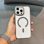 Protective Apple iPhone Back Cover - VeilGrid MagSafe iPhone Case - Style 3