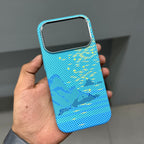 LUXO MAGSAFE CASE - SKY BLUE MOUNT STARS ( No. 3578 )