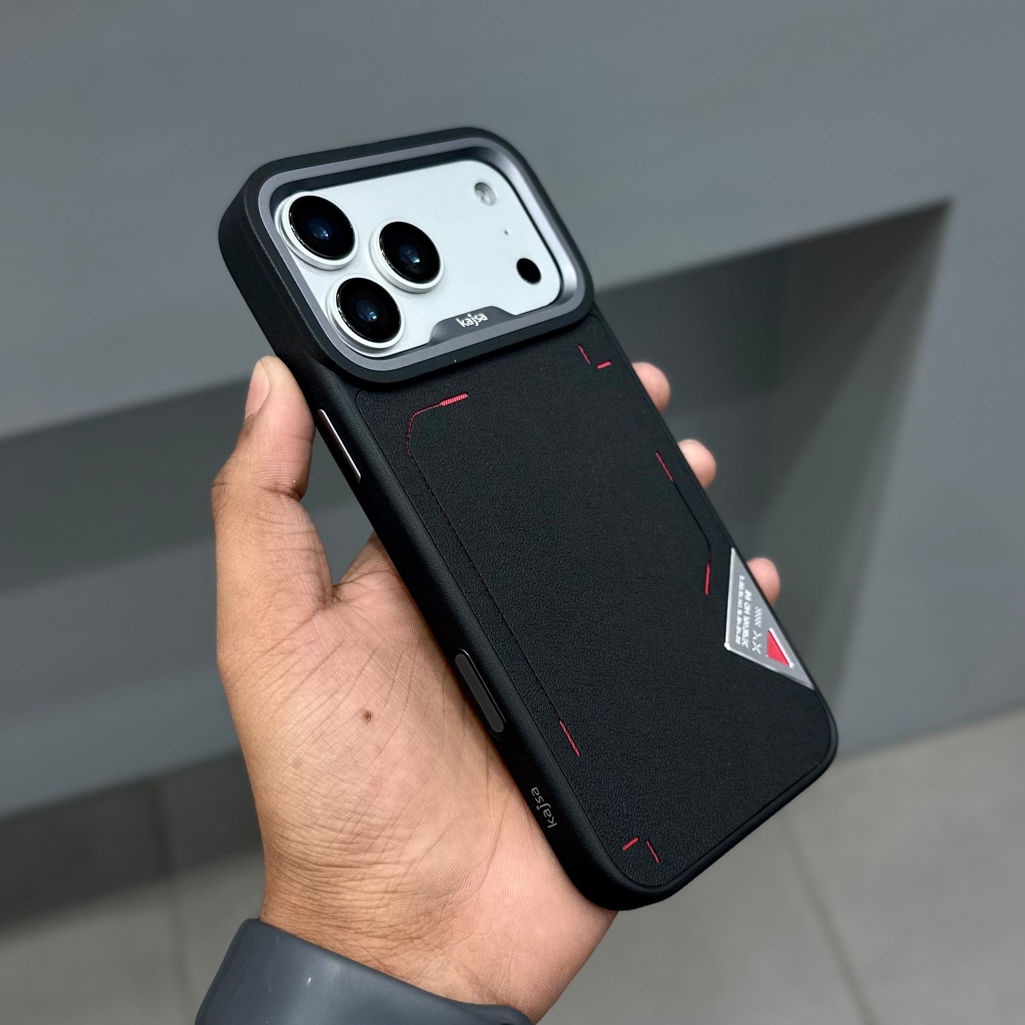 KAJSA FEAT NW CASE - BLACK GREY ( No. 2606 ) Mobile Case by CoverMeUp - Style 2
