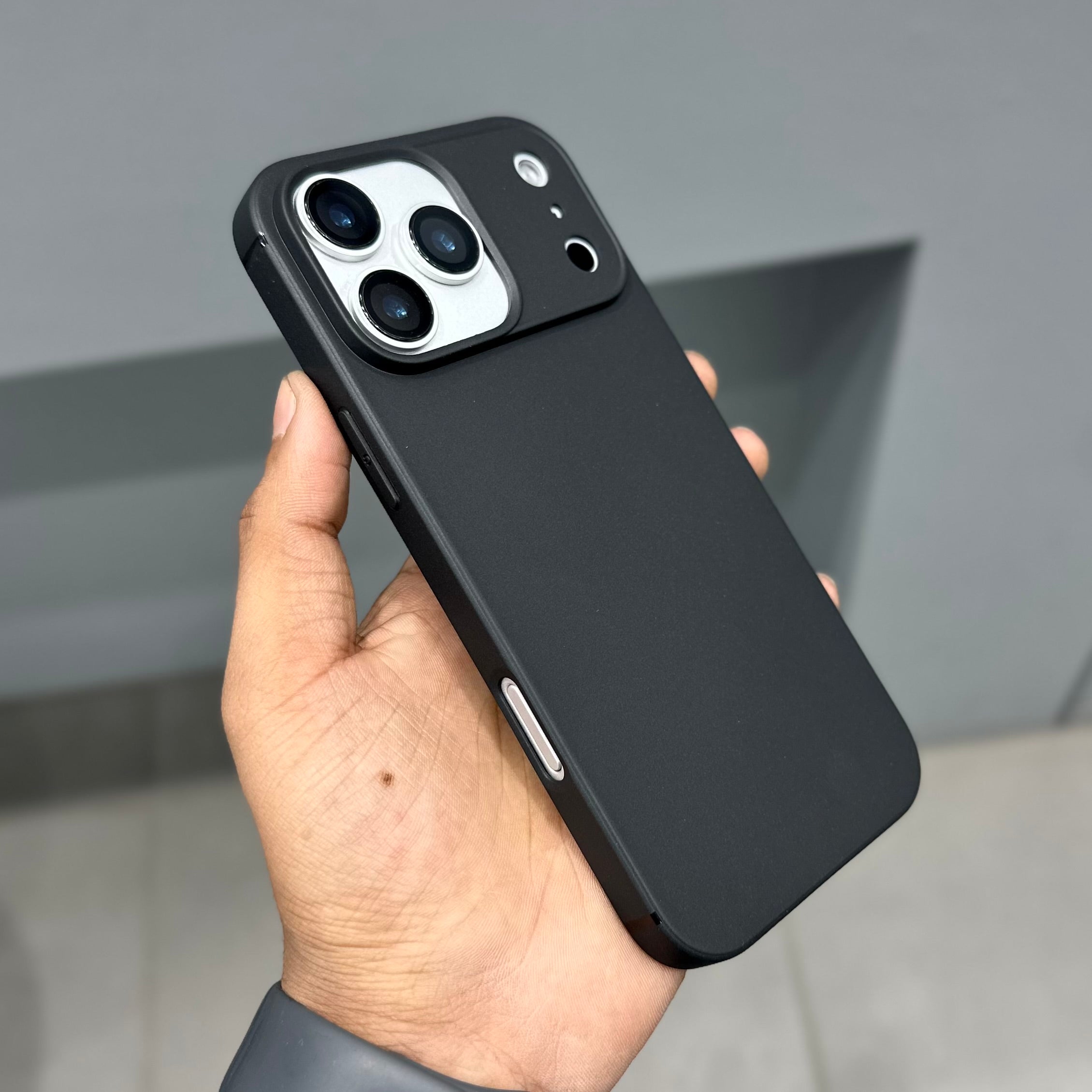 CMA SHADOW MATTE CASE - BLACK ( No. 2911 ) Mobile Case by CoverMeUp - Style 4