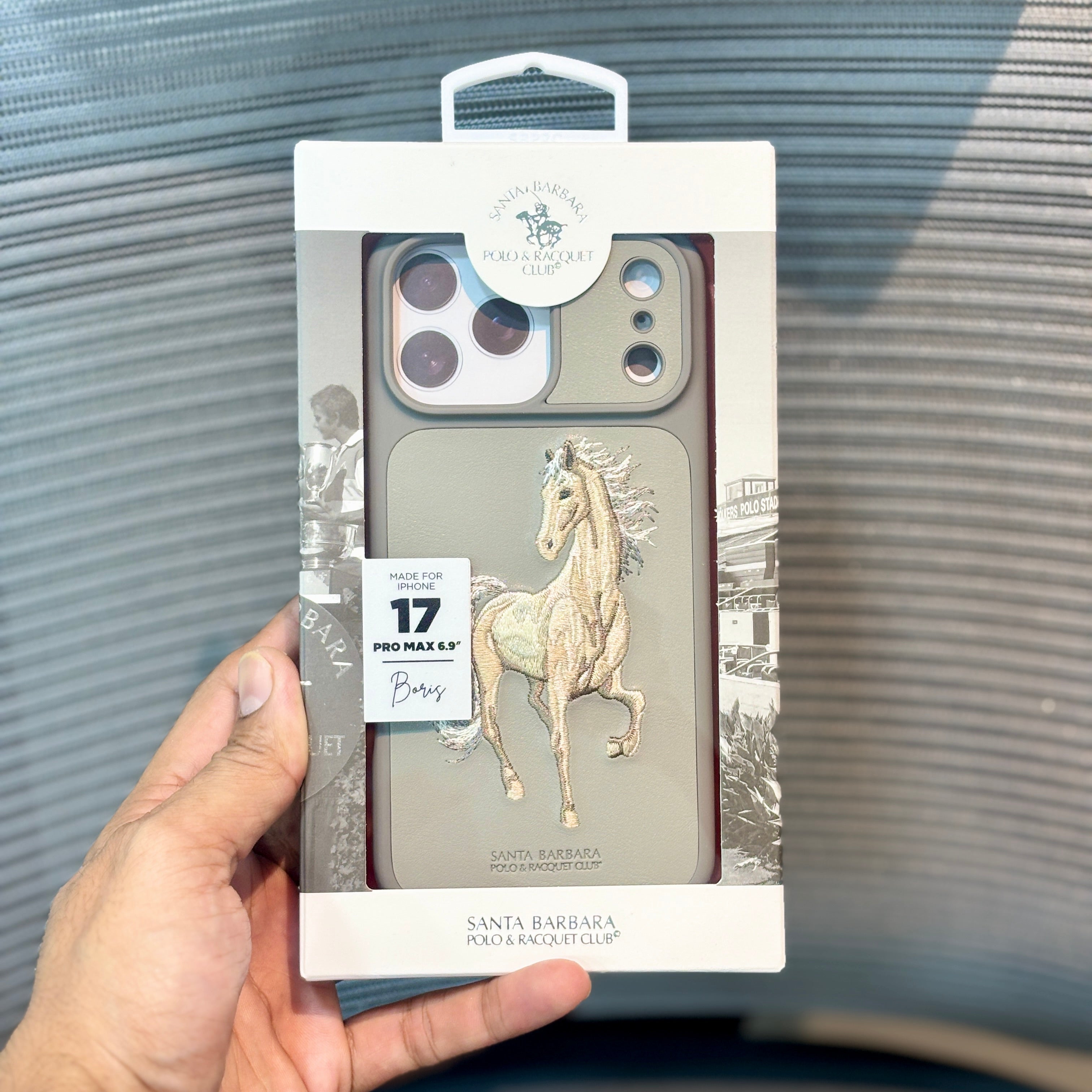 Aristo Polo Leather iPhone 17 Pro Max Case