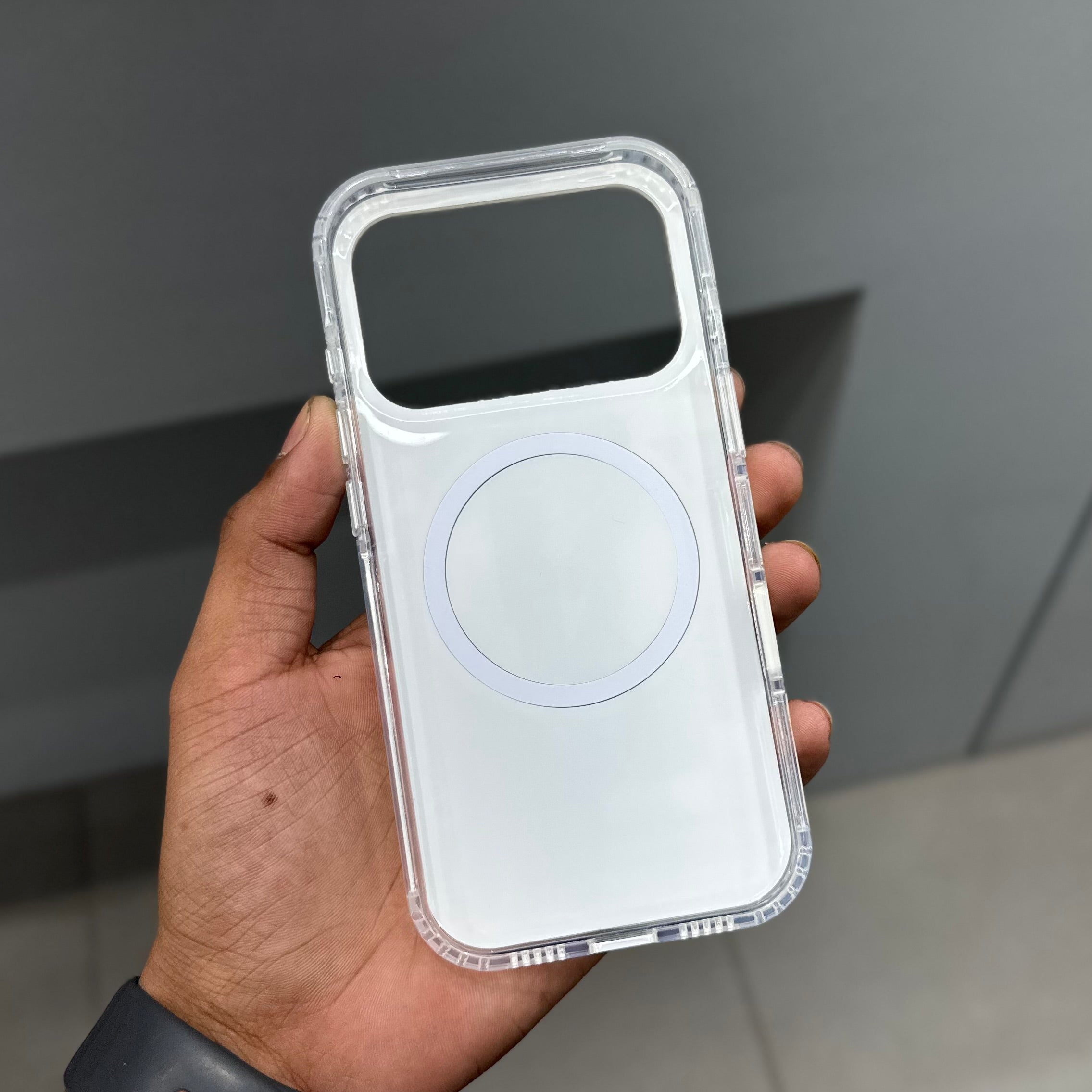 LAZZY BOAT MATRIX SHIELD WITH MAGSAFE CASE - WHITE ( No. 2598 ) Mobile Case by CoverMeUp - Style 3
