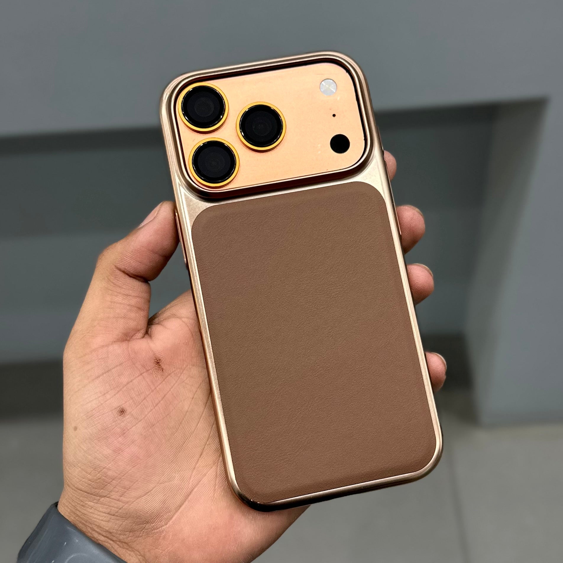 LITO CROME LD CASE - BROWN ( No. 3661 )