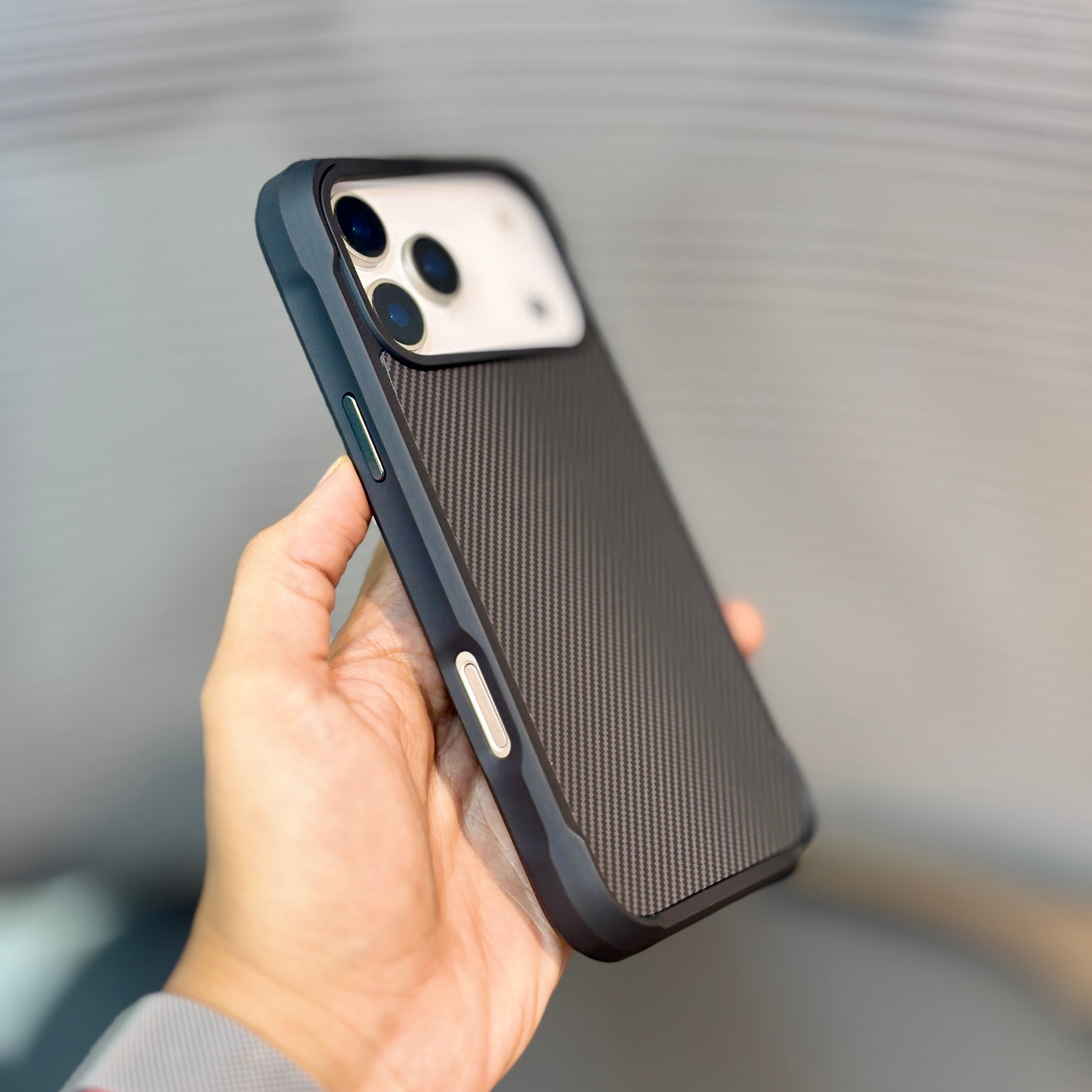 Protective Apple iPhone Back Cover - BlackFiber MagSafe iPhone 16 Series Case - Style 2