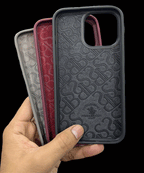 Protective Apple iPhone Back Cover - Premium Embroidered iPhone Case - Style 3