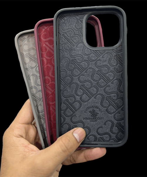 Protective Apple iPhone Back Cover - Premium Embroidered iPhone Case - Style 3