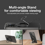 TITAN MAG MAGNETIC GRIP MAGSAFE RING (Black) Mobile Case by CoverMeUp - Style 5