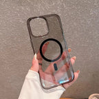 Protective Apple iPhone Back Cover - Premium Slim Fit Transparent MagSafe Case for iPhone - Style 5