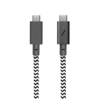 Native Union Belt Cable Pro 240W (USB-C to USB-C) The recycled 8-foot 240W USB-C to USB-C cable with bonded leather strap