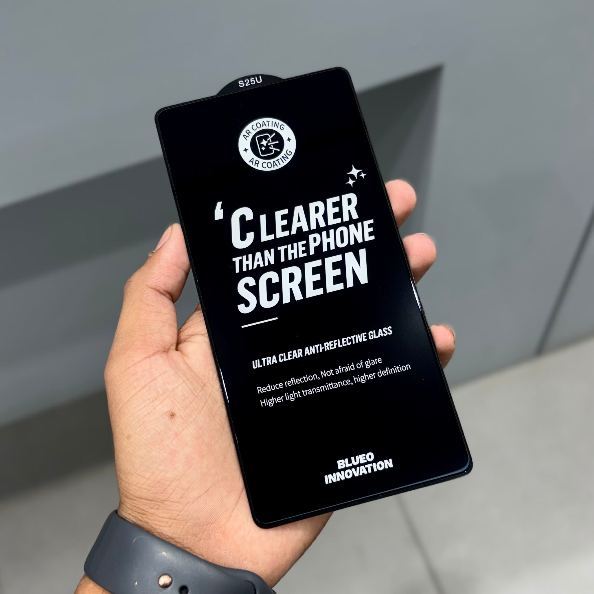 Blueo AR Anti Reflective Glass-Samsung ( No. 1642 ) Mobile Case by CoverMeUp - Style 2